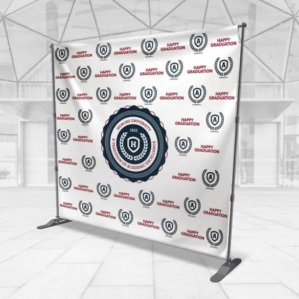 Telescopic Backdrop Banner Stands