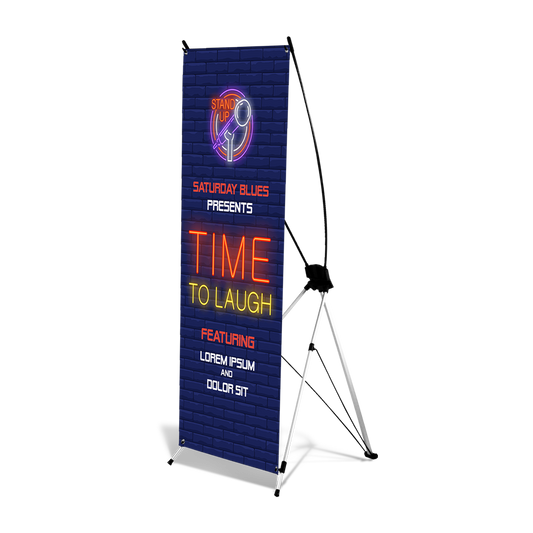 X-Style Collapsible Outdoor Banner Stands